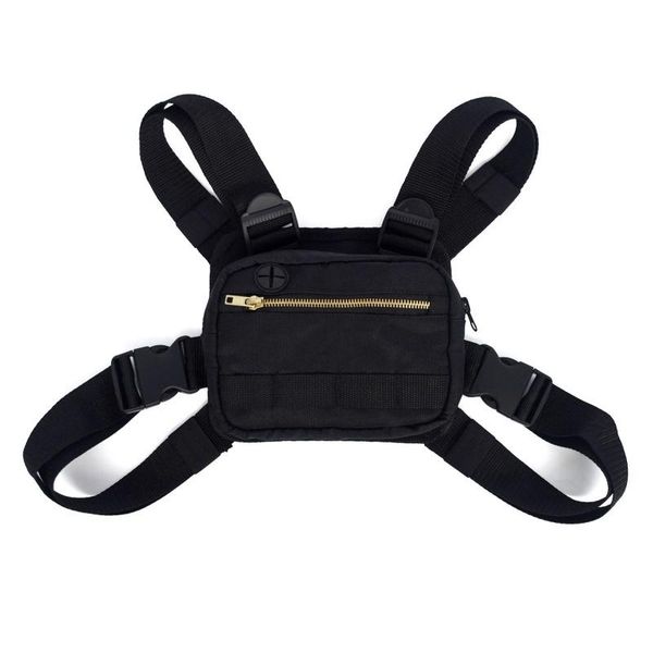 

fashion running shoulder bags men women jogging chest rig bag adjustable crossbody hip hop outdoor sports hiking waist