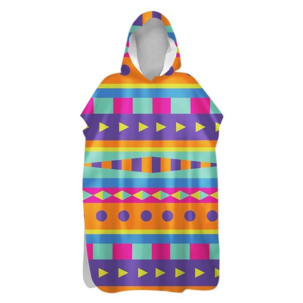 

cover-ups microfiber fabric bath towels beach towel changing bathrobe cloaks hooded swimming pool gym fitness 75*145cm