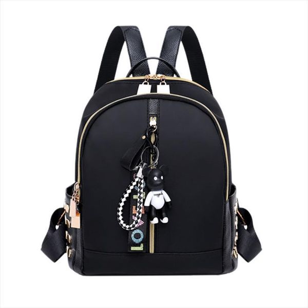 

leisure oxford backpack women female for school in korean style