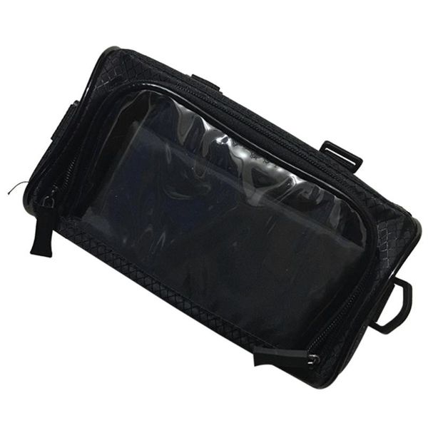 

storage bags 1pc bike front tube cellphone bag cylinder mobile phone pouch