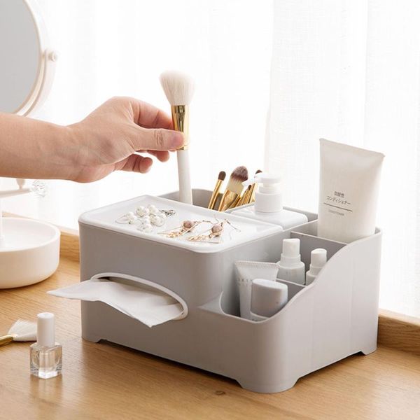 

tissue boxes & napkins remote control box multi-function pumping home creative living room coffee table bedside deskdecoration