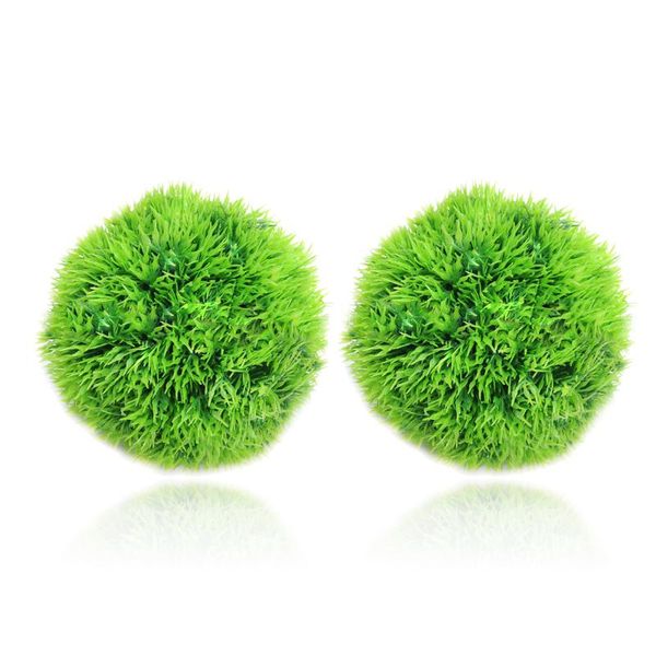 

aquarium moss ball landscaping chlorella algae environmental green seaweed water tank aquatic plants decoration decorations