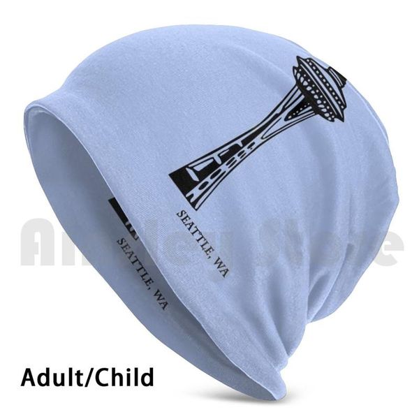 

beanies seattle , washington's space needle hat washington pacific northwest