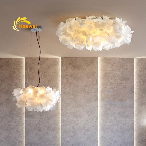 

pendant lamps modern acrylic led lights lighting nordic creative decor lamp for home restaurant dinning room light fixtures