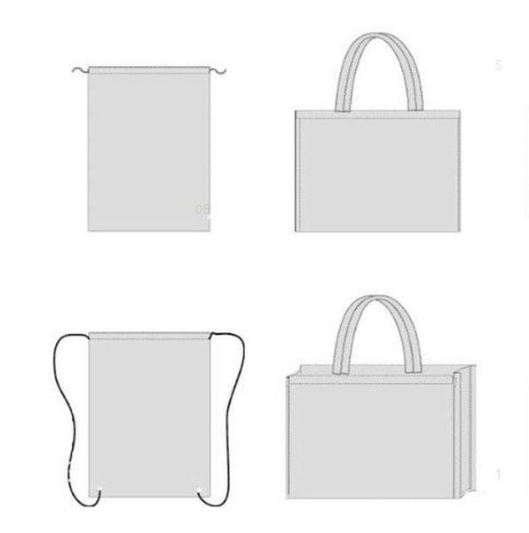 

shopping bag nylon customer diy customization environmental protection printable p6liara