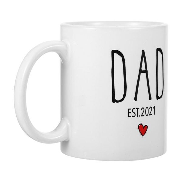 

mugs 1pc ceramic mug cup creative father's day coffee water drinking gift