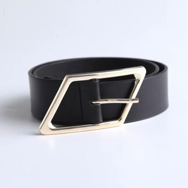 

belts england style fashion metal ring buckle causal belt women genuine leather 6d07 wonderful gift, Black;brown