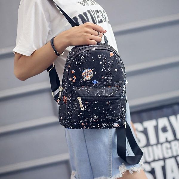 

fashion starry sky backpack simple women's mini bags for women
