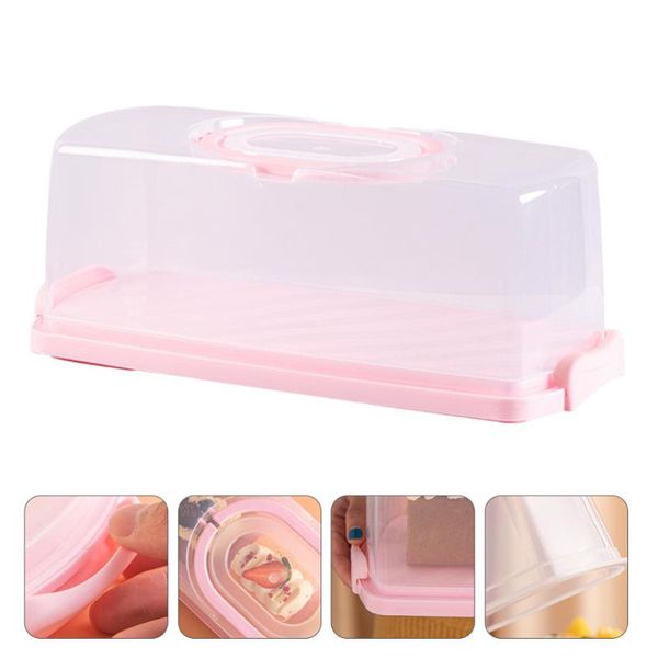 

1pc creative cake toast wrapping box dessert holding baking supply gift wrap