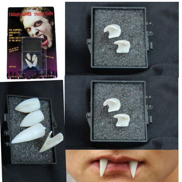 

Masquerade halloween devil fangs ghost teeth zombie vampire dentures four-tooth