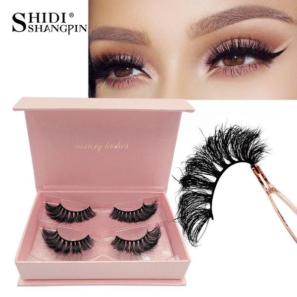 

3d eyelashes mink lashes natural long cilios hand made false fluffy fake #8021