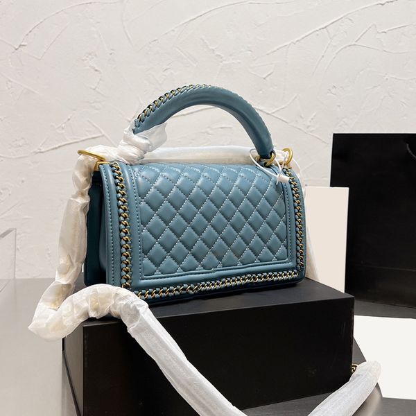 

girls calfskin leather bags france women famous brand quilted handle totes cross body shoulder luxury designer large capacity purse handbags