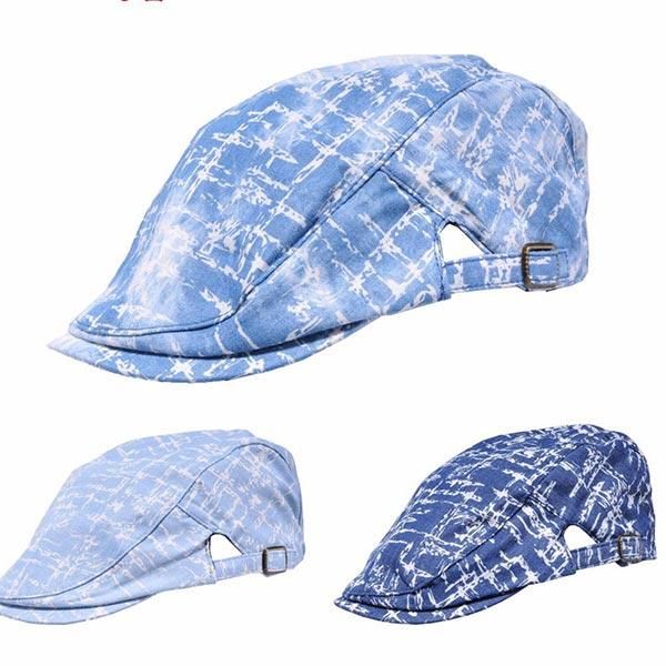 

berets hats - arrival cap cowboy retro style fashion #1866560, Blue;gray