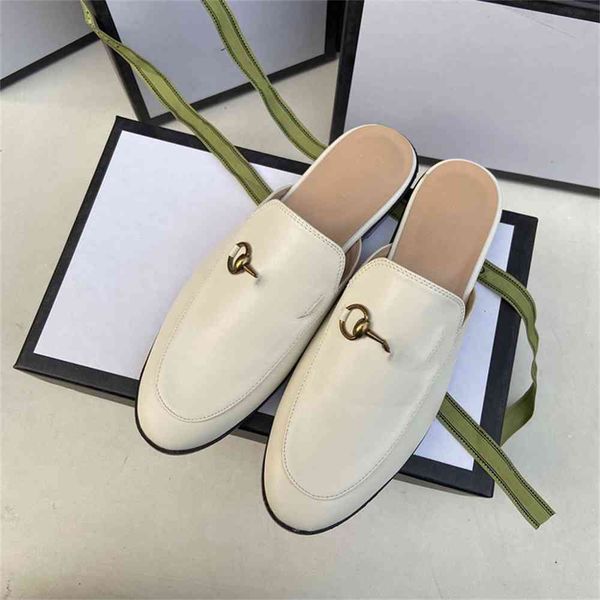 

80% off outlet store summer new baotou half slippers wear muller shoes leisure heel lazy shoes flat sandals, Black