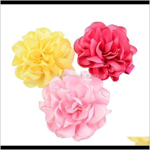 Aessórios baby, crianças maternidade entrega 2021 bebê multi camada headbands estilo faixa de cabelo crianças meninas moda artificial faixas de flores artificiais