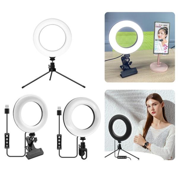 

flash heads usb video conference selfie ring light for laplap self broadcasting
