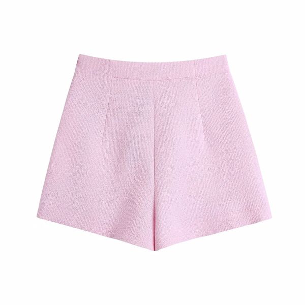 

skirts 2021 custom summer regular fashion girl pink shorts with buttons, Black