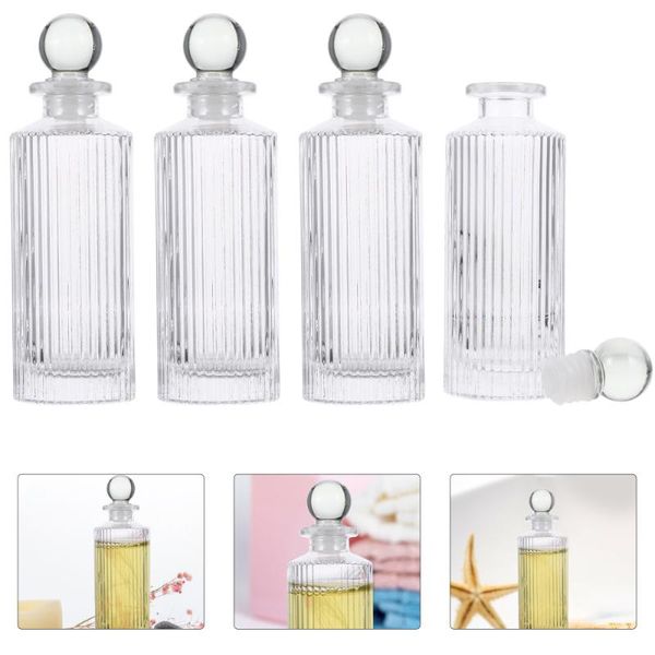 

storage bottles & jars 1 set 150ml glass diffuser refillable container