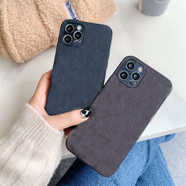 

13 iphone 12 pro max phone cases luxury designer mobile case 11 xr x xs shell curve cover models