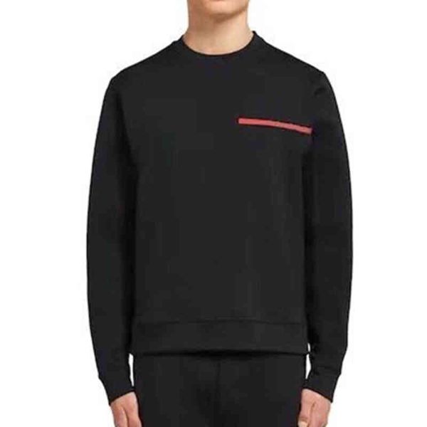 

mens designers hoodies men's hooded fashion autumn winter round neck long sleeve women hoodie pullover sweatshirts coat, Black