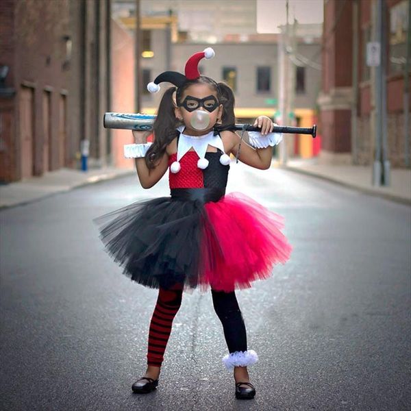 

latest baby girl super hero dress tutu children girls summer princess for party birthday christmas halloween costume, Red;yellow