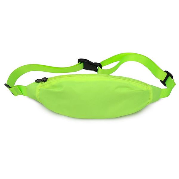 

waist bags summer neon green women casual mini sports outdoor fanny chest pack mobile phone bag ladies messenger package