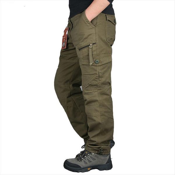 

straight streetwer tactical spring women pant autumn army cargo casual long trousers pantalon homme plus size 2xl, Black