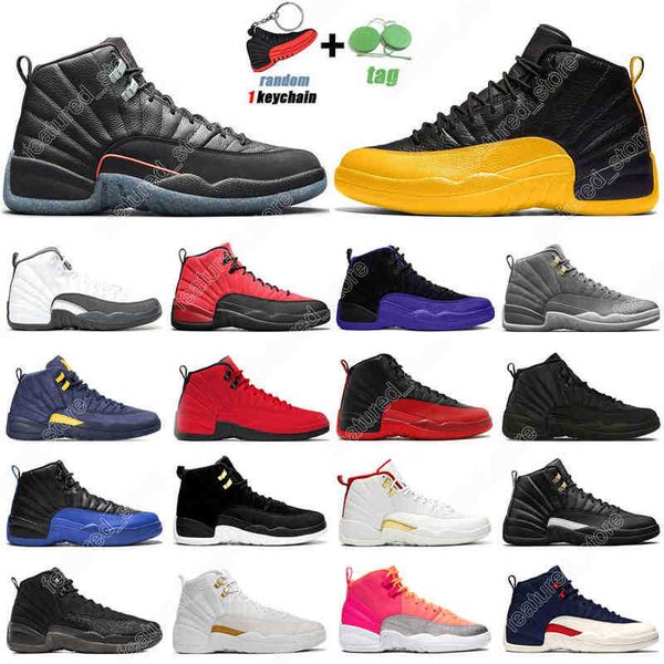 

7-13 discount 12s basketball shoes 12 utility university gold twist dark concord reverse flu game ovo white wings mens trainers sports