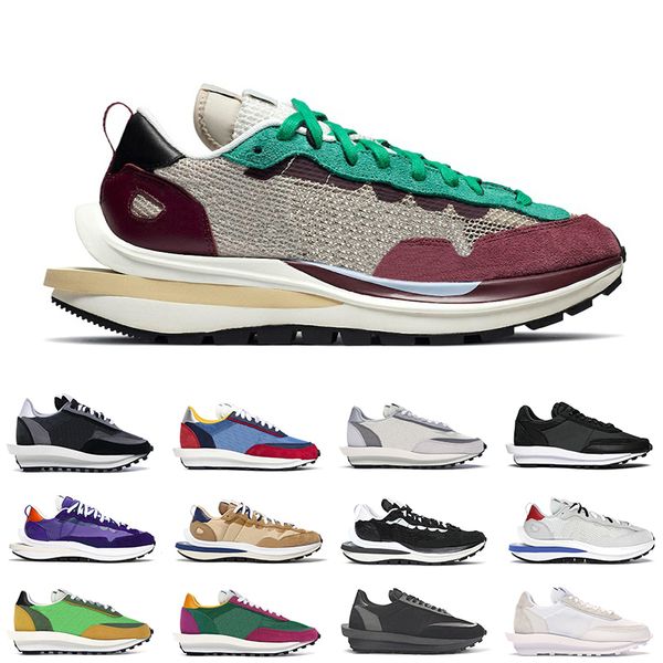 

vaporwaffle men women running shoes string villain red daybreak ldv black white nylon pine green iris noir outdoor air mens trainers