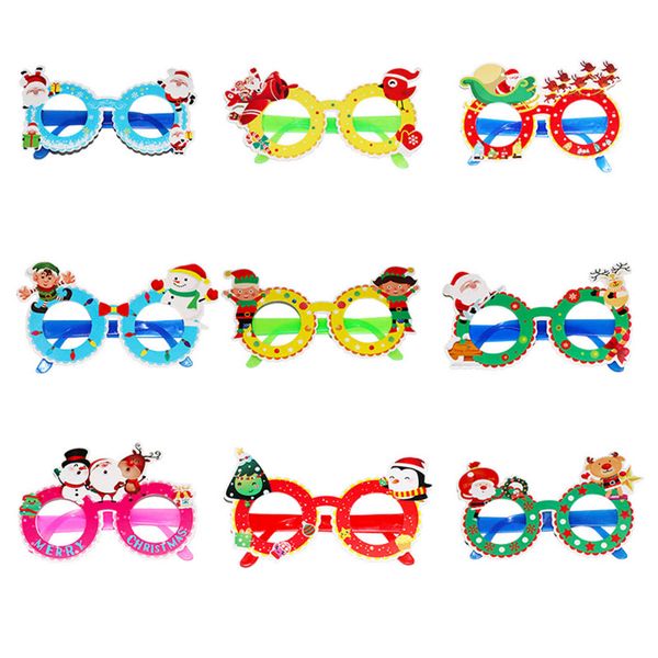 

paper glasses cute cartoon children's party kindergarten decorations