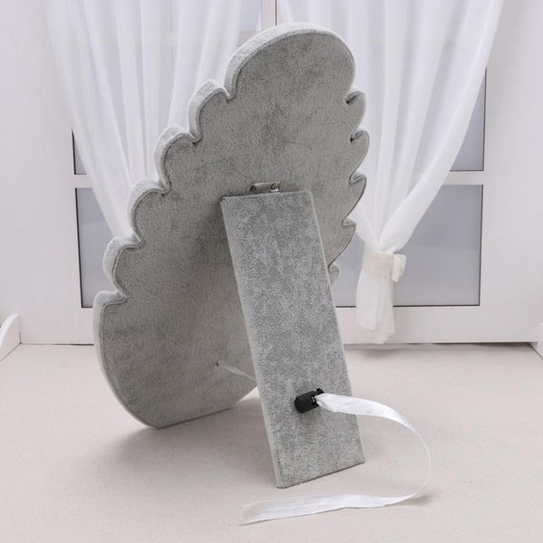 

jewelry pouches, bags 2021 flame necklace pendant chain display holder stand velvet easel rack, Pink;blue