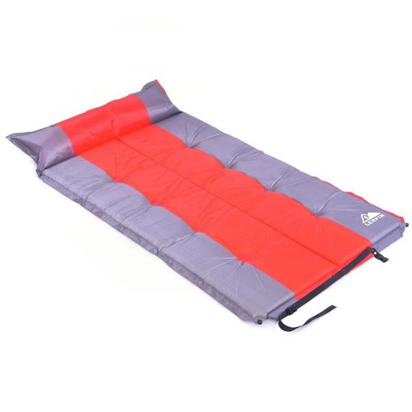 

outdoor pads lerpin portable 2 person automatic self inflating camping mat with pillow inflatable mattress