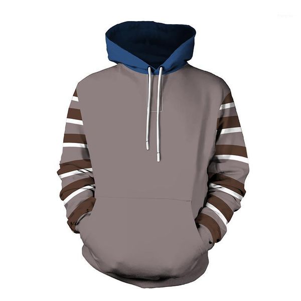 

men's hoodies & sweatshirts hoodie jacket costume anime 3d sweatshirt casual autumn pullover plus size wholesale, Black