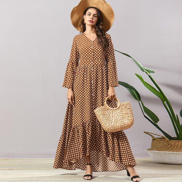 

ramadan eid plus size vestidos abaya pakistani arab hijab muslim fashion dress islam clothing long dresses for women robe longue, Red