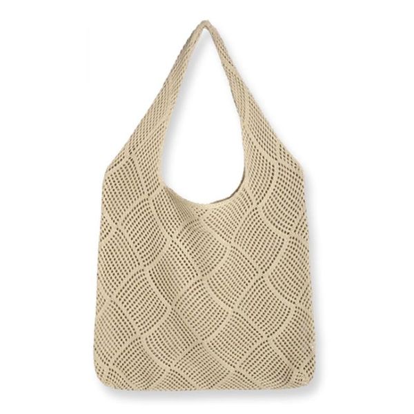 

evening bags fashion knitted single shoulder handbag woven bag underarm hollow