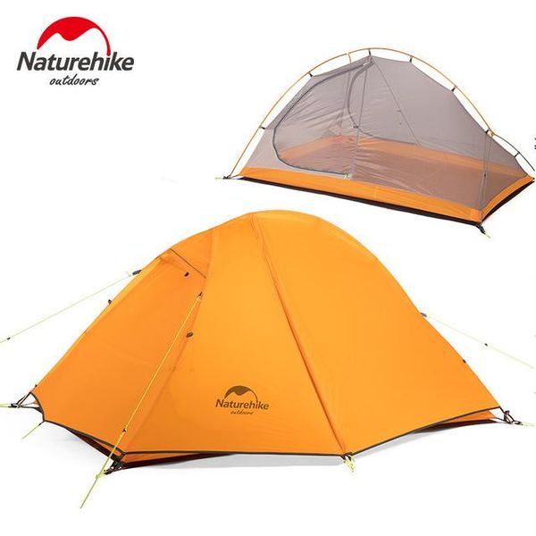 

naturehike mongar 4 season camping tent 20d nylon fabic double layer waterproof for 2 persons tents and shelters