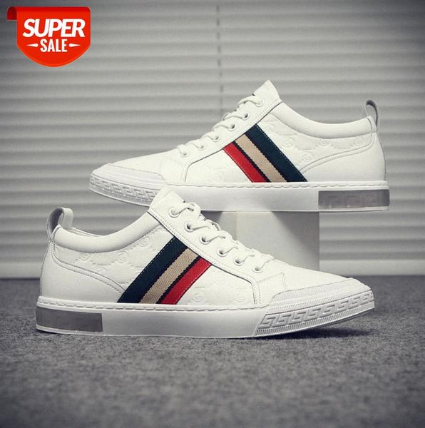 

men's shoes white korean version all-match casual sports men #ug8o