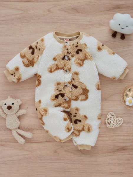 

baby cartoon fluffy jumpsuit she01, Blue