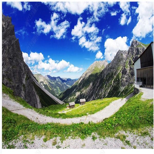 

custom nature scenery wallpapers 3d murals wallpaper for living room 3d landscape wallpaper