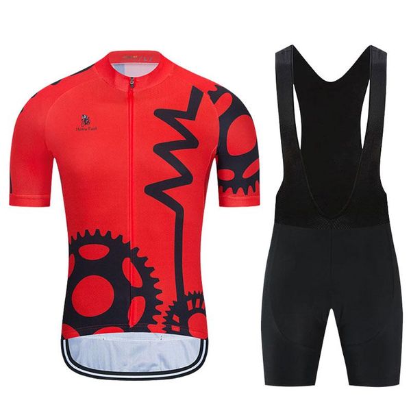 

men's clothes wear better rainbow pro team cycling jersey short sleeve clothing summer quick dry road bike sets racing, Black;blue