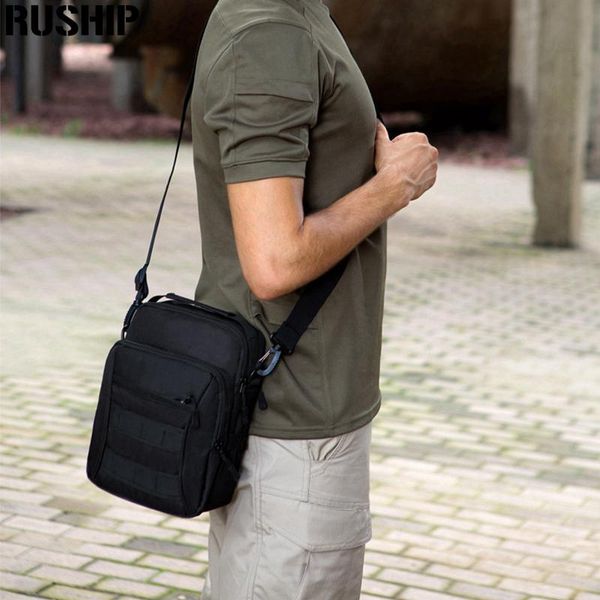 

nylon tactics waterproof bag messenger pack outside school small handbags military camouflage trekking travel bags outdoor