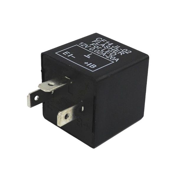 

car headlights adjustable 3 pin led electronic flasher relay automotive flash cf14