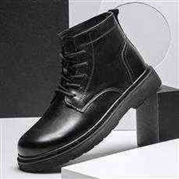 

tangzuo d2021 zhongbang leather boots, , black