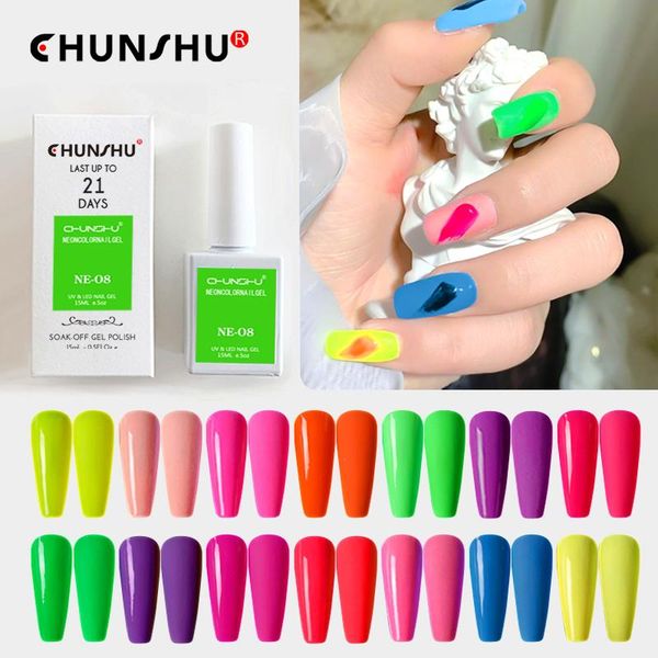 

nail gel 15ml art polish paint 22 colors varnish lacquer long lasting for nails manicure, Red;pink