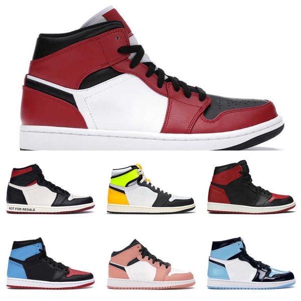 

1 chicago basketball shoes for men women high 1s bloodline not for resale shattered backboard racer blue sport sneaker size 5.5-12fsrx