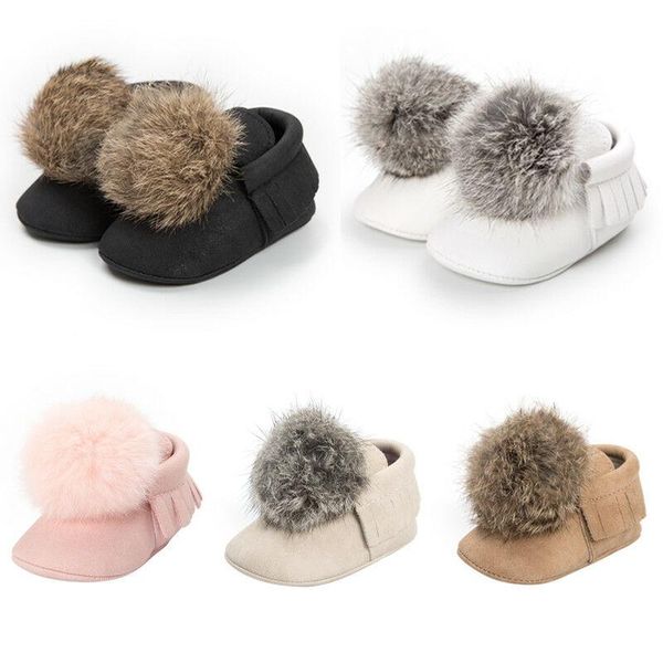 

first walkers 0-18m baby girl princess party shoes prewalker hair ball sneakers