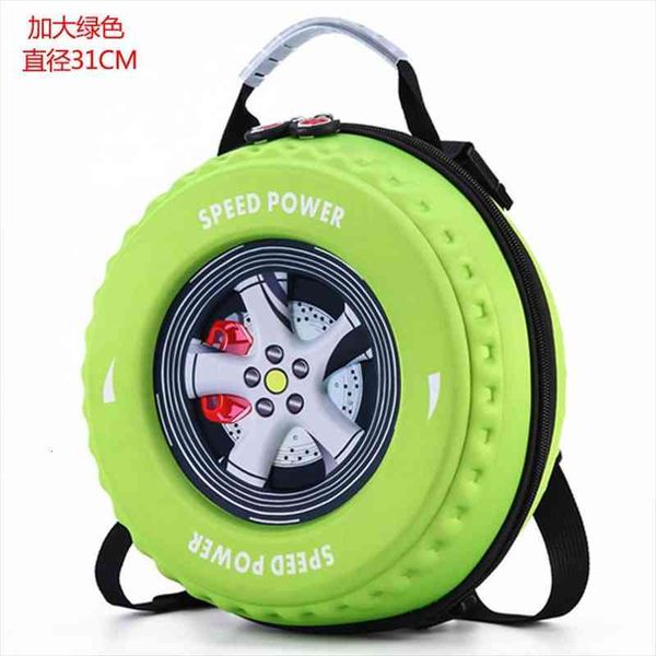 

childrens cartoon school bag creative car tire eva stereo 3d backpack snack messenger mini school bag 26