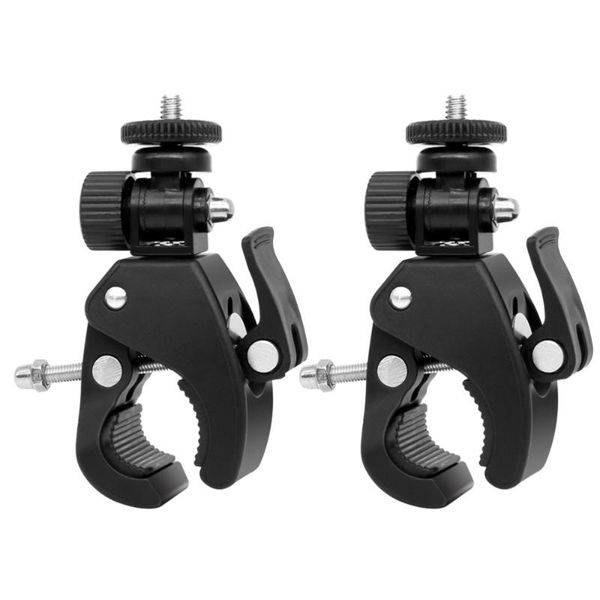 

bike lights 2pcs clip camera rack on-board holder storage bracket