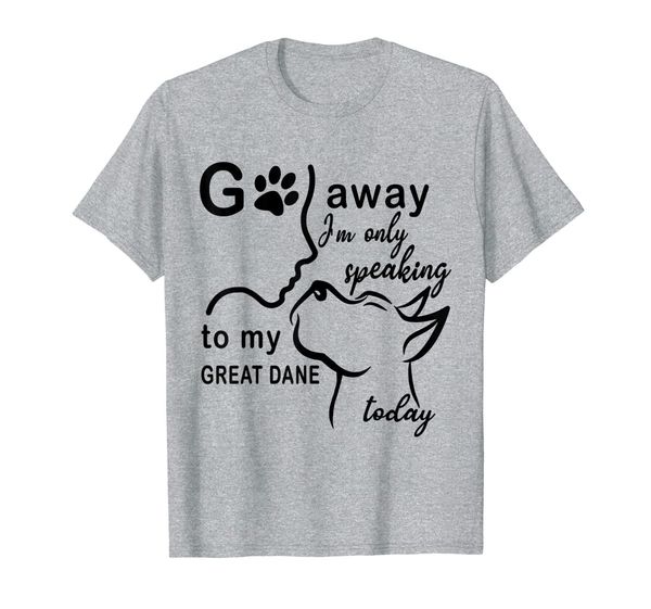 

go away i'm only speaking to my great dance today shirt, White;black