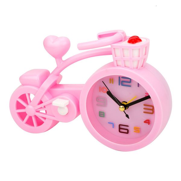 

creative korean alarm bicycle digital simple student gift cartoon clock